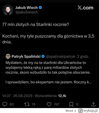 Need - #polityka #polska

Prawactwo jak zwykle kruszy kopie o jakieś bzdury zamiast s...