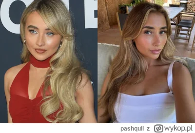 pashquil - Czy dla Was też są prawie identyczne?
Po lewej aktorka i piosenkarka Sabri...