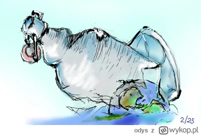 odys - #wyzwanieplastyczne
#rysujzwykopem

Temat: rozbitek
👋🏻