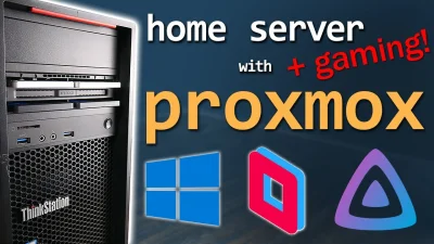 OwyBEB - Mam taki zamysł:  
Proxomox jako 
- OpenMediaVault (OMV) 
- serwer NAS z dwo...