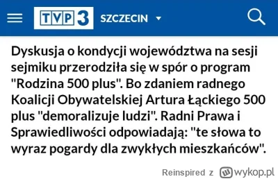 Reinspired - 500+ demoralizuje ludzi ale dotacje z KPO już nie ( ͡° ͜ʖ ͡°) to proste,...
