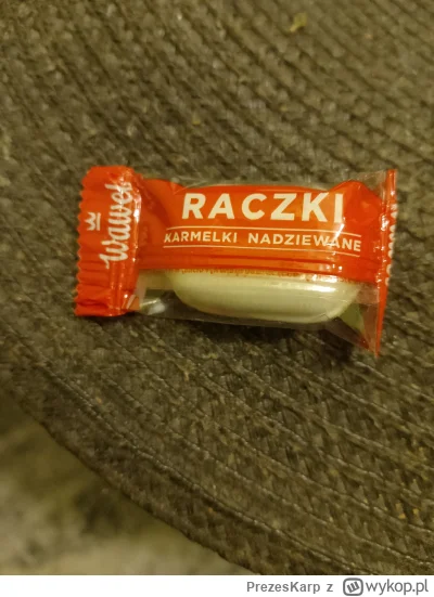 PrezesKarp - Kupiłem sobie pół kilo. Bo czemu nie?
#cukierki #raczki #slodycze  #gast...