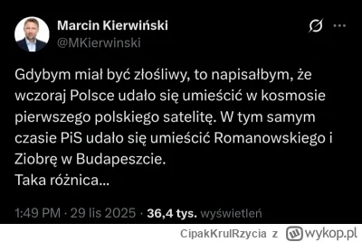 CipakKrulRzycia - #satelita #polityka #bekazpisu