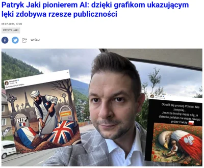 CrazyZdzich - @zpue: Pisowcy regularnie ilustrują swoje urojenia grafikami AI, ale to...
