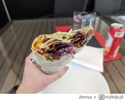 Zimnyy - @Magiczna_Yulka jeśli "döner" jest robiony z normalnego mięsa, sosy własnej ...