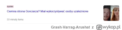 Grash-Varrag-Arushat - za takie cos to Gonciarz pozwy powinien #!$%@?
#gonciarz