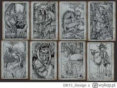 DK13_Design - Bestiariusz!
Postanowiłem przerobić wszystkie rysunki z mojego bestiari...