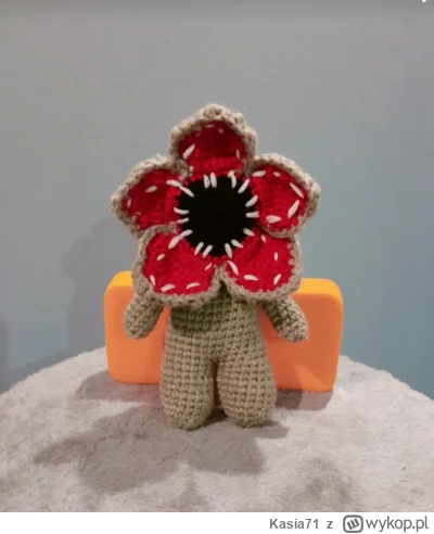 Kasia71 - Kolejny #demogorgon  .   #kasiaszydelkuje  #szydelkowanie  #handmade  #reko...