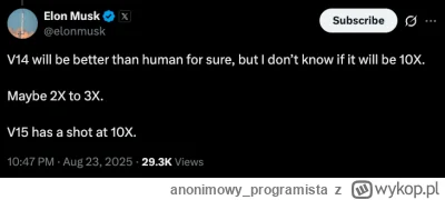 anonimowy_programista - FSD 14 jest zapowiedziane na wrzesień. 

#tesla #robotaxi #gi...