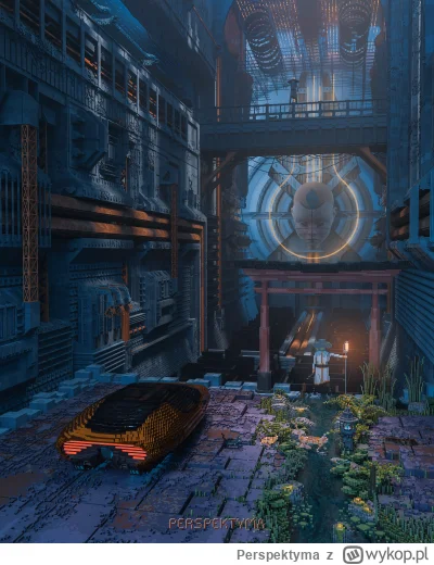 Perspektyma - Stworzyłem z maleńkich kostek - voxeli, nazywanych pikselami 3d cyberpu...