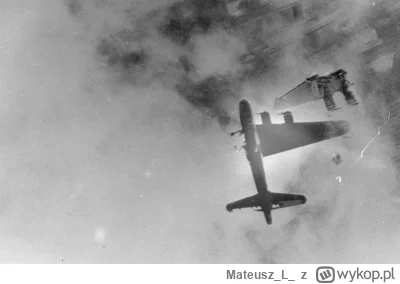 MateuszL - Boeing B-17G, 323 Dywizjon 91. Grupy Bombowej, nad Kranenburgiem w Niemcze...