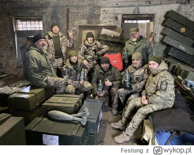 Festung - Kolejny update o tym co trafiło do żołnierzy z Zaporoża - z oddziału Stepow...