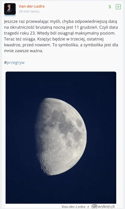mitomanVander - j----i utki zaraz sie okaze ze bedzie wrozyl z reki i horoskop poda 
...