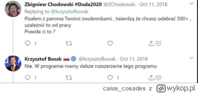 caius_cosades - @rsnbl: Skoro wrzucasz głosowanie dot. 500+ jako kluczową kwestię w w...