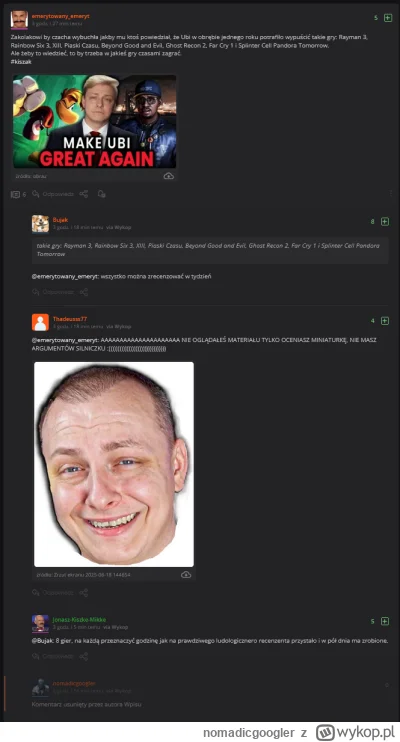 nomadicgoogler - #kiszak Tu też jakiś kolejny który tworzy swoją narrację pod tezę al...