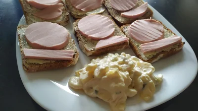 Zgrywajac_twardziela - Śniadanie chłopskie, połączenie pospolitego - chleb żytni - z ...
