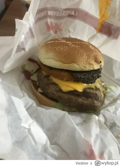 Vadzior - W #maxburgers od dziś chyba jest nowy Rywal w wersji Umami. Całkiem spoko, ...