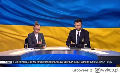 Grooveer - W studiu ukraińskiej telewizji nagle zgasło oświetlenie w wyniku ogranicze...