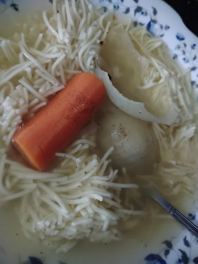 Polishdoomer02 - #przegryw na obiadek wczorajszy rosołek scybulq 
Pszne