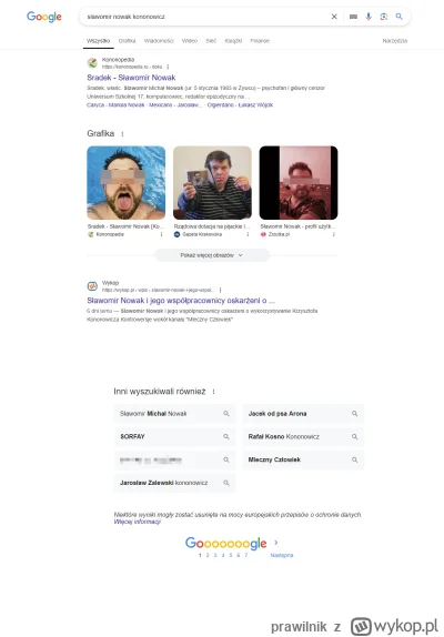 prawilnik - Pięknie google indeksuje - hasło i podpowiedzi. Musiałem wyblurować adres...