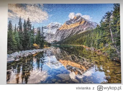 vivianka - #puzzle 500 Morning sunlight in the rockies