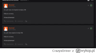 CrazyxDriver - @Elcoronel: zrobione