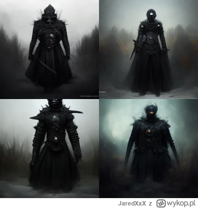 JaredXxX - @JaredXxX: "Fantasy villain, dark armor, scary, unnaturally tall and skinn...