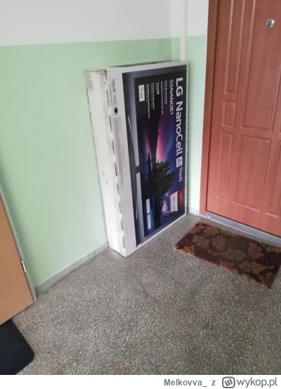 Melkovva_ - Kurde, rano  wystawiłam  karton po tv pod drzwi mieszkania, od razu się z...