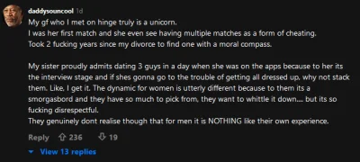 Phallusimpudicus - tl;dr siostra OPa grupuje sobie 3 randki 1 dnia żeby nie marnować ...