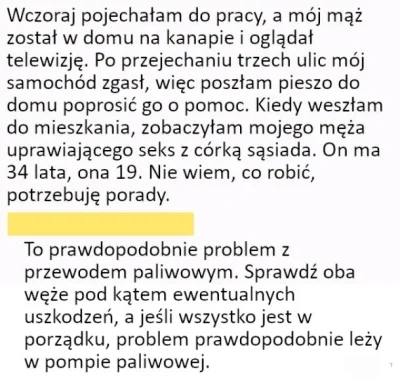 Ociec2 - Może też problem z przewodem paliwowym...