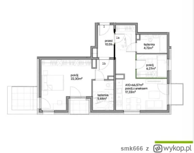 smk666 - >Wygląda jak pod "inwestora", który zrobi z tego 2 kawalerki.

@Jrammy: 
Ewi...