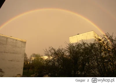 Gagar - Kwietniowa tęcza w #radom #fotografia