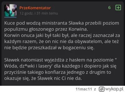 11mac11 - >poprostu za mądre rzeczy piszę jak na wasze ograniczone konfederackie rozu...