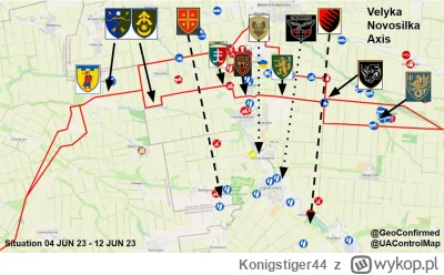 Konigstiger44 - #ukraina Równo walą wzdłuż rzeki, jak na razie Ruscy mają tam czym ko...