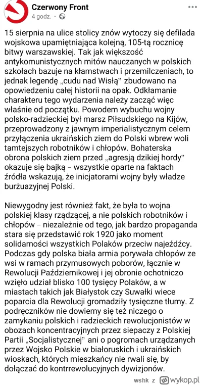 wshk - Czerwone zawsze usłużne.

#ukraina #rosja #wojna #historia #ruskieonuce #ruska...