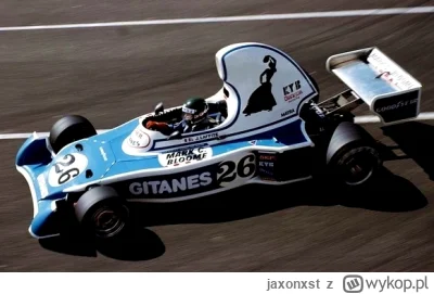jaxonxst - Jacques Laffite w bolidzie zespołu Ligier podczas Grand Prix Stanów Zjedno...