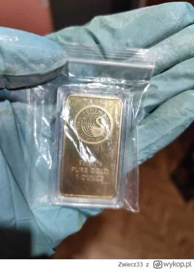 Zwierz33 - @Mariusz_Datecki: Albo jedną uncję złota to każdy pewnie ma ?
