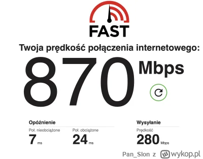 PanSlon - @PanSlon: Na macbooku z m1 jest nowszy uklad WiFi i troche lepiej sie rozkr...