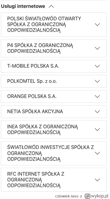 czlowiek-lasu - @Retsew: na internet.gov.pl pokazuje całą listę, nie wiem konkretnie ...