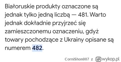 CorniShon007 - Proste, nie kupować towarów z Ukrainy