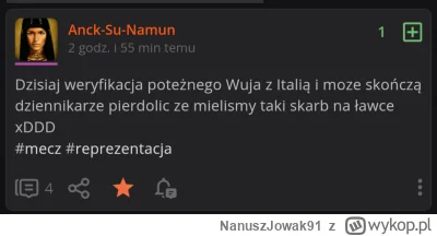 NanuszJowak91 - #mecz @Anck-Su-Namun