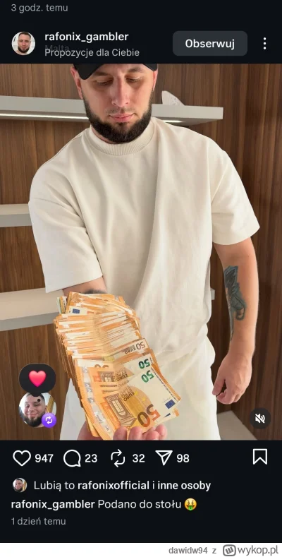 dawidw94 - #famemma 
Jaki to jest wieśniak z tym flexowaniem się sianem