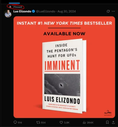 star-blade - #ufo Ten LueElizondo to jakiś przekręt jest