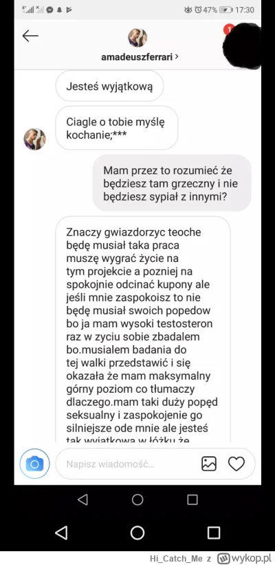 HiCatchMe - Daniel nie przejmuj się, ferrarka to spokojny chłopak jest i nic nie zrob...