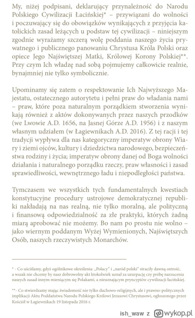 ishwaw - @officerK A czego oczekiwać od partii, gdzie Jezusa Chrystusa uważa się za k...