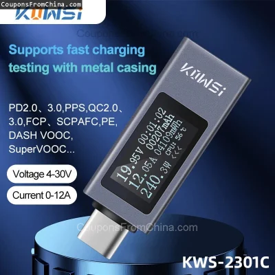 n____S - ❗ KWS-2301C Multi-function Digital Display DC Voltage Ammeter Power Meter
〽️...