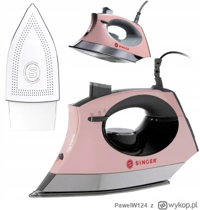 PawelW124 - #przegryw #agd 

Żelazko Singer kupione w wakacje 2023 za 235 zł się zeps...