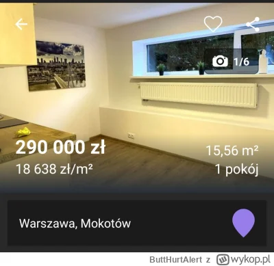 ButtHurtAlert - Przypominam, że w Warszawie deweloper i pośrednicy sprzedają po 18k z...