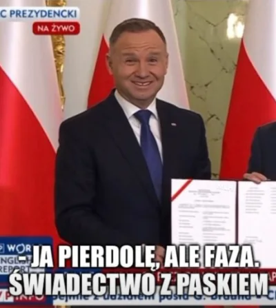 przewalista_kicha - #duda #tusk #polityka #heheszki #humorobrazkowy #bekazpisu