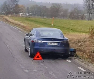 widmo82 - #gielda 
Pilnie potrzebny prąd dla #tesla :>